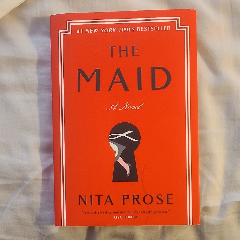 The Maid Novel by Nita Prose - Red Cover
